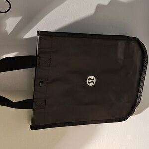 Lululemon Athletica Discontinued Black Shopping Tote Brand New Small size